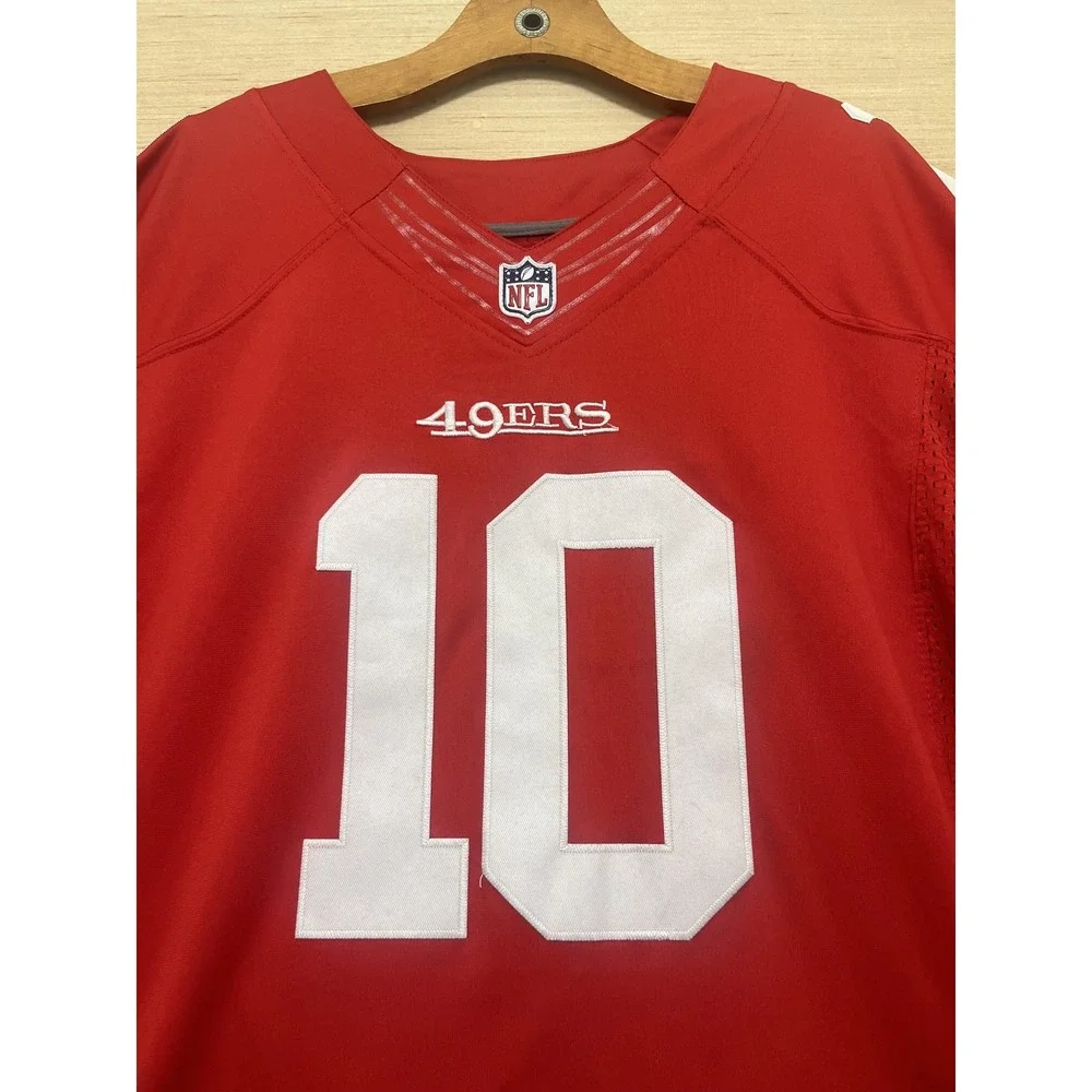 San Francisco 49ers Jersey Mens XL Red NFL Football Garoppolo 10 Nike On‎ Field